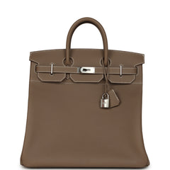 Hermes HAC Birkin 40 Etoupe Togo Palladium Hardware