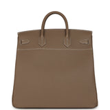 Hermes HAC Birkin 40 Etoupe Togo Palladium Hardware - Thumbnail View 4