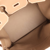 Hermes HAC Birkin 40 Etoupe Togo Palladium Hardware - Thumbnail View 8