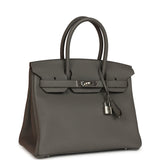 Hermes Birkin 30 Etain Togo Palladium Hardware - Thumbnail View 2