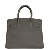 Hermes Birkin 30 Etain Togo Palladium Hardware - Thumbnail View 4