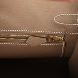 Hermes Birkin 30 Etoupe Togo Gold Hardware - Thumbnail View 9