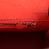 Pre-owned Hermes Birkin 30 Braise Shiny Niloticus Crocodile Gold Hardware - Thumbnail View 9
