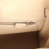 Hermes Birkin 30 Craie Togo Palladium Hardware - Thumbnail View 9