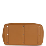 Pre-owned Hermes Birkin HAC 50 Caramel Togo Palladium Hardware - Thumbnail View 6