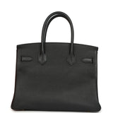 Pre-owned Hermes Birkin 30 Black Epsom Gold Hardware - Thumbnail View 4