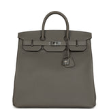 Hermes HAC Birkin 40 Gris Meyer Togo Palladium Hardware - Thumbnail View 1