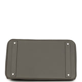 Hermes HAC Birkin 40 Gris Meyer Togo Palladium Hardware - Thumbnail View 6