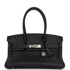 Hermes Shoulder Birkin Light 29 Vert Bronze Evercolor Palladium Hardware