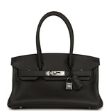 Hermes Shoulder Birkin Light 29 Vert Bronze Evercolor Palladium Hardware - Thumbnail View 1