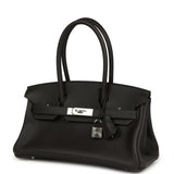 Hermes Shoulder Birkin Light 29 Vert Bronze Evercolor Palladium Hardware - Thumbnail View 5