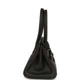 Hermes Shoulder Birkin Light 29 Vert Bronze Evercolor Palladium Hardware - Thumbnail View 3