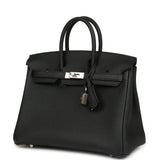 Hermes Birkin 25 Black Togo Palladium Hardware - Thumbnail View 5
