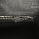 Hermes Birkin 25 Black Togo Palladium Hardware - Thumbnail View 9