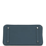 Hermes Birkin 30 Bleu Tempete Togo Palladium Hardware - Thumbnail View 6