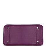 Vintage Hermes Birkin 30 Cyclamen Chevre Mysore Palladium Hardware - Thumbnail View 6