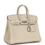 Hermes Birkin 25 Craie Togo Palladium Hardware - Thumbnail View 2