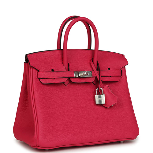 Hermes Birkin 25 Rose Mexico Togo Palladium Hardware