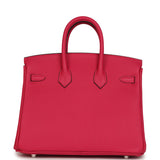 Hermes Birkin 25 Rose Mexico Togo Palladium Hardware - Thumbnail View 4