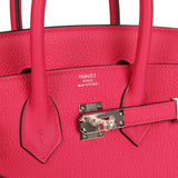 Hermes Birkin 25 Rose Mexico Togo Palladium Hardware - Thumbnail View 7