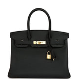 Hermes Birkin 30 Black Togo Gold Hardware - Thumbnail View 1