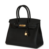 Hermes Birkin 30 Black Togo Gold Hardware - Thumbnail View 5