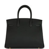 Hermes Birkin 30 Black Togo Gold Hardware - Thumbnail View 4