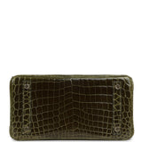 Hermes Birkin 25 Vert Veronese Shiny Niloticus Crocodile Gold Hardware - Thumbnail View 6