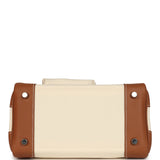 Hermes Birkin 25 Cargo Ecru Toile Goeland and Gold Swift Palladium Hardware - Thumbnail View 6