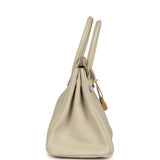 Hermes Birkin 30 Beton Clemence Gold Hardware - Thumbnail View 3