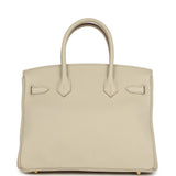 Hermes Birkin 30 Beton Clemence Gold Hardware - Thumbnail View 4