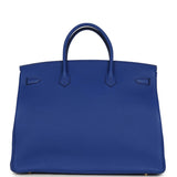 Hermes Birkin 40 Bleu Royal Togo Gold Hardware - Thumbnail View 4