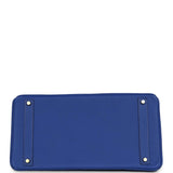 Hermes Birkin 40 Bleu Royal Togo Gold Hardware - Thumbnail View 6