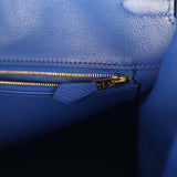 Hermes Birkin 40 Bleu Royal Togo Gold Hardware - Thumbnail View 9