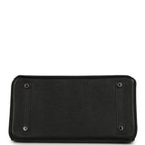 Pre-owned Hermes Birkin 30 Black Epsom Palladium Hardware - Thumbnail View 6
