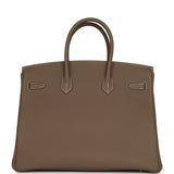 Hermes Birkin 35 Etoupe Togo Palladium Hardware - Thumbnail View 4