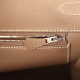 Hermes Birkin 35 Etoupe Togo Palladium Hardware - Thumbnail View 9