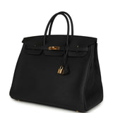 Hermes Birkin 40 Black Togo Gold Hardware - Thumbnail View 5