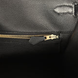 Hermes Birkin 40 Black Togo Gold Hardware - Thumbnail View 9