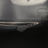 Hermes Birkin Quadrille 25 Caban Swift and Toile Palladium Hardware - Thumbnail View 9