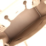 Hermes Birkin 30 Himalaya Niloticus Crocodile Palladium Hardware - Thumbnail View 9