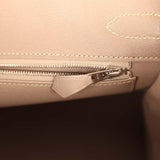 Hermes Birkin 30 Himalaya Niloticus Crocodile Palladium Hardware - Thumbnail View 8