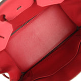 Pre-owned Hermes Birkin 35 Rouge Grenat Togo Gold Hardware - Thumbnail View 8