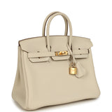 Hermes Birkin 25 Craie Togo Gold Hardware - Thumbnail View 2