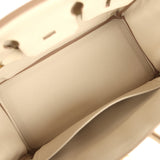 Hermes Birkin 25 Craie Togo Gold Hardware - Thumbnail View 9