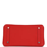Pre-owned Hermes Birkin 30 Rouge de Coeur Togo Palladium Hardware - Thumbnail View 6
