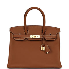 Hermes Birkin 30 Gold Togo Gold Hardware