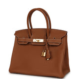 Hermes Birkin 30 Gold Togo Gold Hardware - Thumbnail View 5