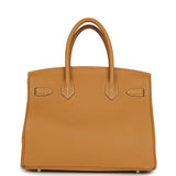 Hermes Birkin 30 Natural Sable Togo Palladium Hardware - Thumbnail View 4