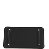 Hermes Special Order (HSS) Birkin 35 Black Verso Togo Brushed Palladium Hardware - Thumbnail View 6